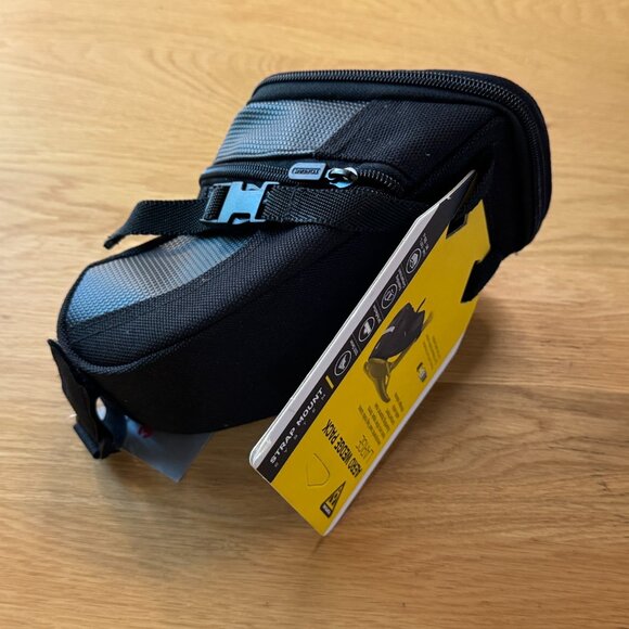 Topeak Aero Wedge Pack Bicycle Bag with Strap Mount, Large, Black - Picture 4 of 12